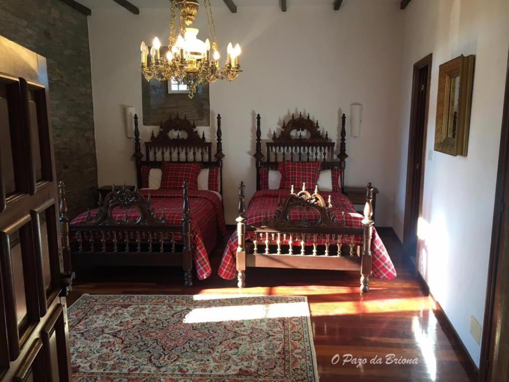 Ferienwohnung O Pazo Da Briona Arzúa Exterior foto