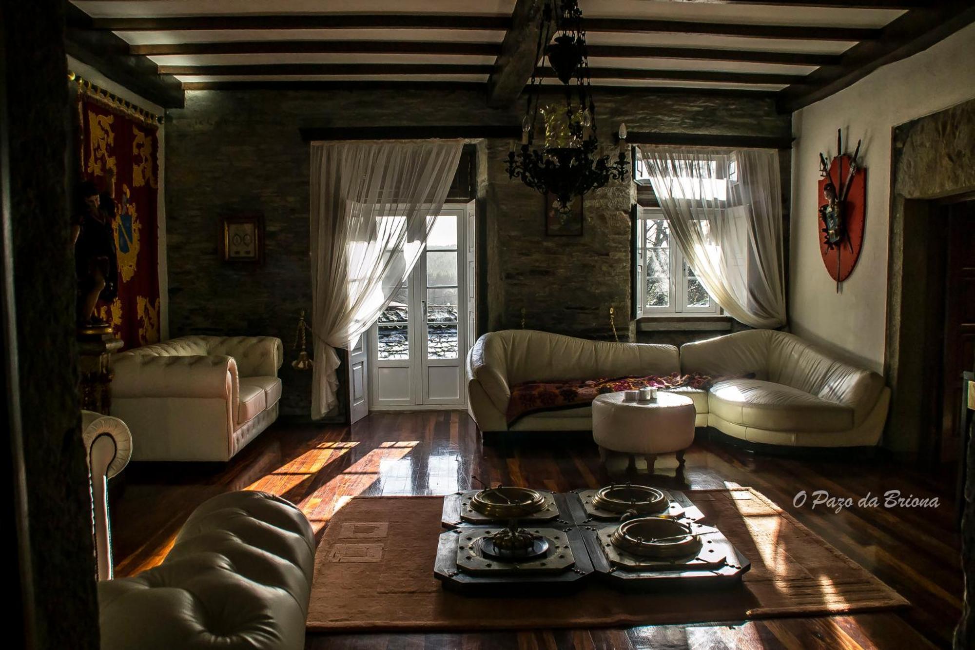Ferienwohnung O Pazo Da Briona Arzúa Exterior foto